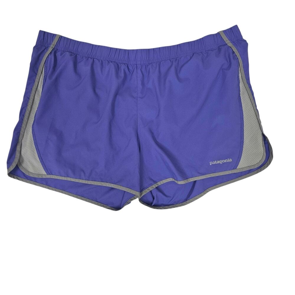 Patagonia Strider Brief-Lined Running Shorts Hydrangea Purple/Gray XL